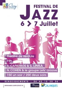 Festival de Jazz. Du 6 au 7 juillet 2017 à Carry-le-Rouet. Bouches-du-Rhone.  19H00
